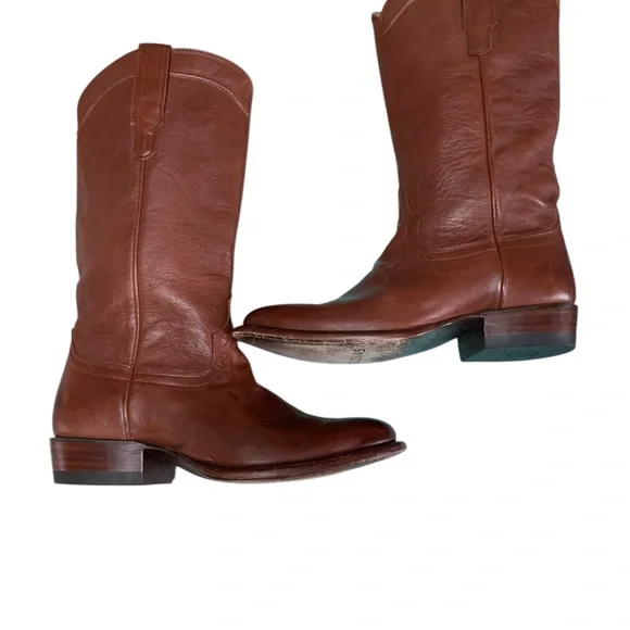 Tecovas The Harper Calf Skin Leather Boots- 8 EUC!! - Picture 11 of 12